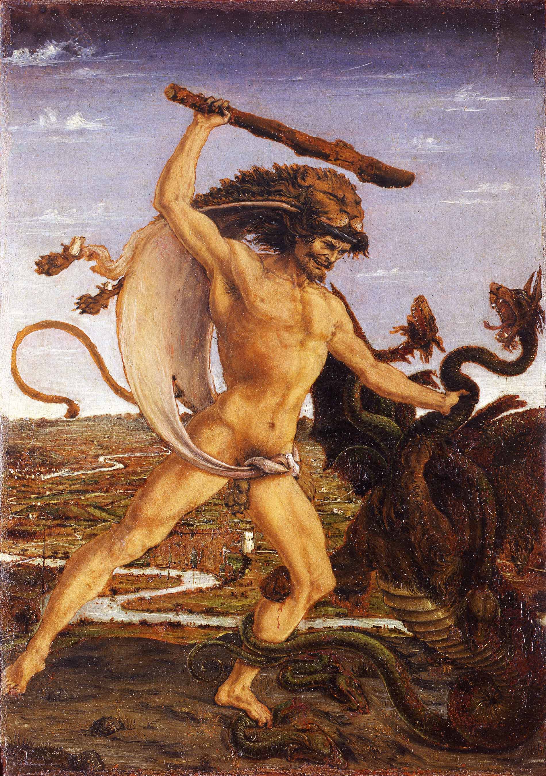 Геракл убивающий Гидру