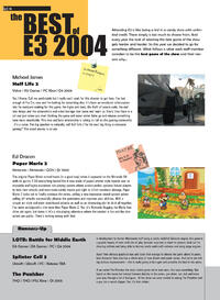 NAG E3 Supplement 2004