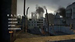 Обновлённое меню Half-Life 2 под Steam Deck