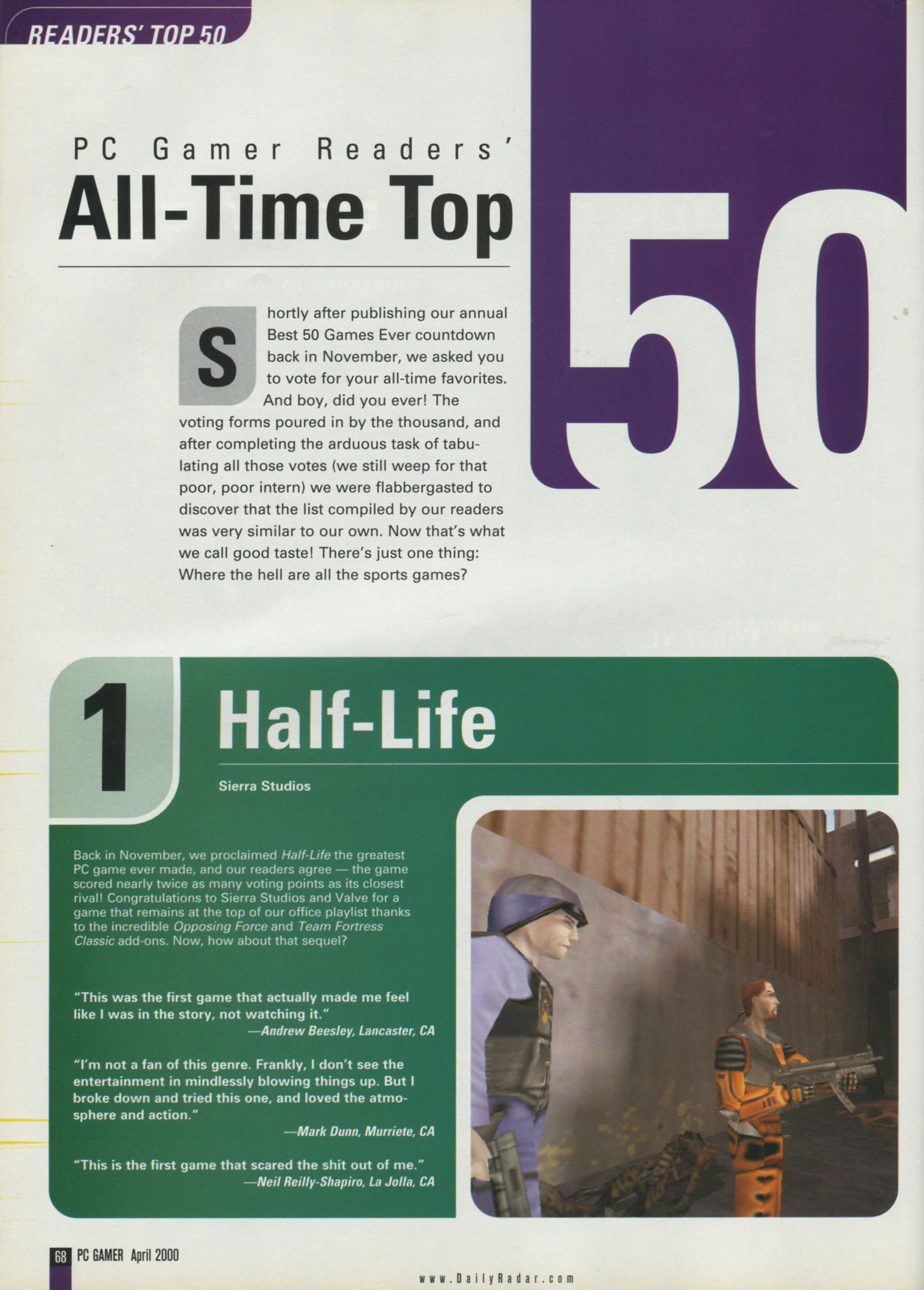 PC Gamer (US): Issue 71 April 2000 